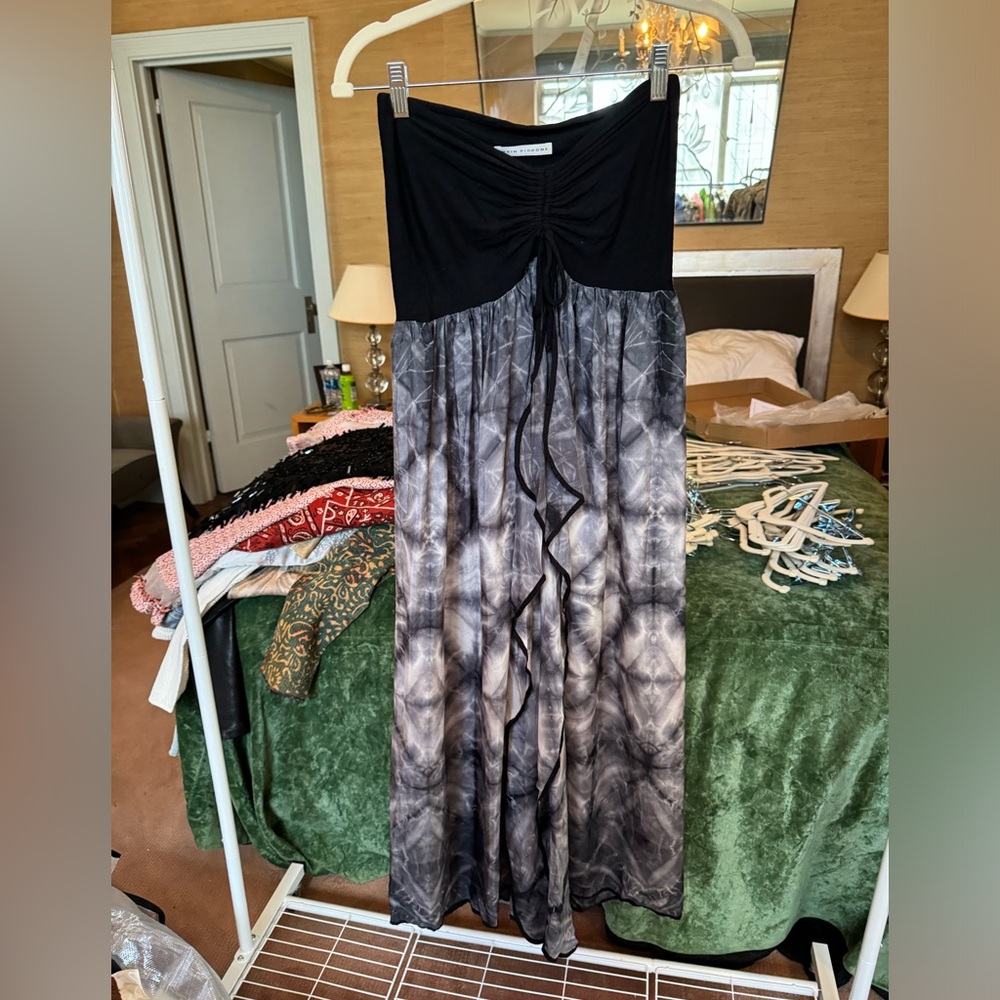 Robin Piccone Tie Dye Silk Beach Coverup